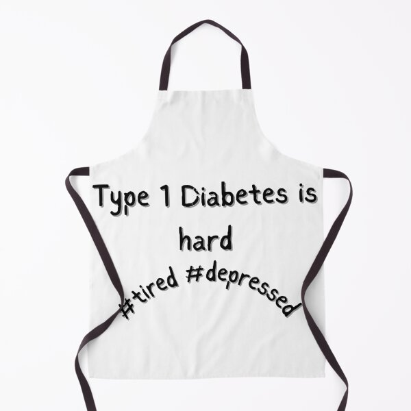 Item preview, Type 1 Diabetes is Hard Mental Health Awareness / Tired / Depressed / Type 1 Diabetic designed and sold by Diabeticsy.
