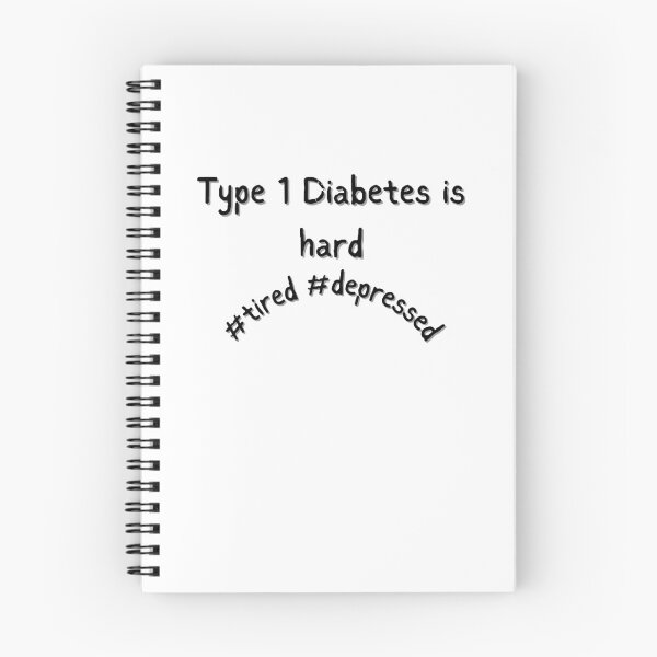 Item preview, Type 1 Diabetes is Hard Mental Health Awareness / Tired / Depressed / Type 1 Diabetic designed and sold by Diabeticsy.