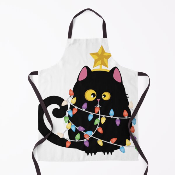 Item preview, Funny Christmas Black Cat  designed and sold by KirkASnyder.