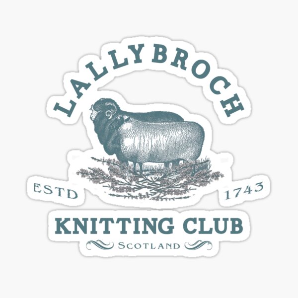 Aperçu de l'œuvre Lallybroch Knitting créée et vendue par ClarimundaBrune.
