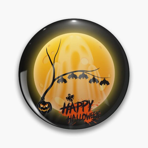 Item preview, Bats, ghost, pumpkin, moon . Funny gift for your loved ones designed and sold by Krzysztof Siwek.