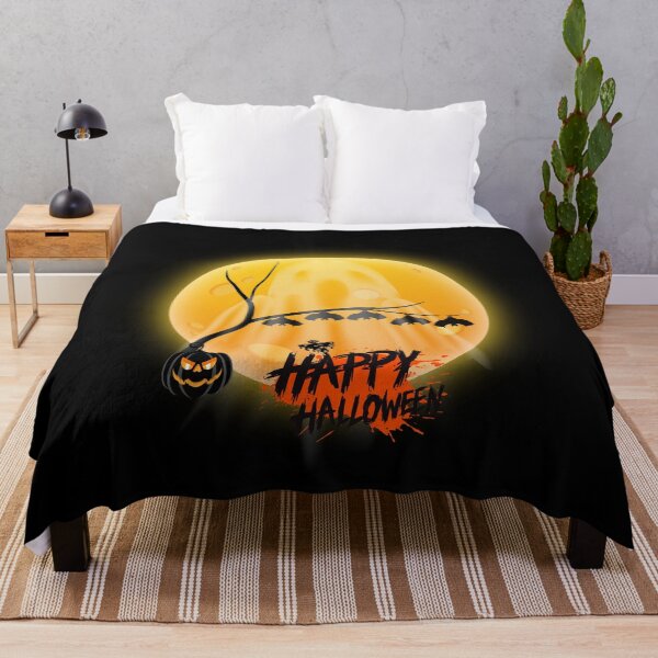 Item preview, Bats, ghost, pumpkin, moon . Funny gift for your loved ones designed and sold by Krzysztof Siwek.