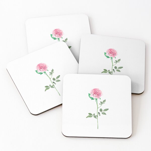 Item preview, Pink watercolor loose flower  designed and sold by shroukart.