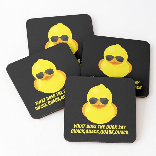 Item preview, Funny What Does The Duck Say Quack,Quack,Quack,Quack Yellow duck designed and sold by yatzi-rijobe.