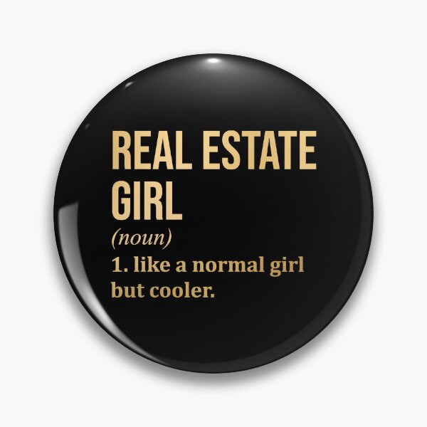 Item preview, Real Estate Girl Definition in Gold designed and sold by XCIV.