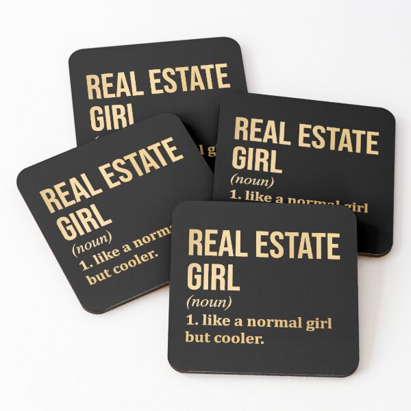 Item preview, Real Estate Girl Definition in Gold designed and sold by XCIV.