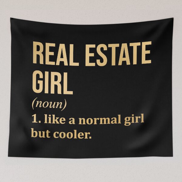 Item preview, Real Estate Girl Definition in Gold designed and sold by XCIV.