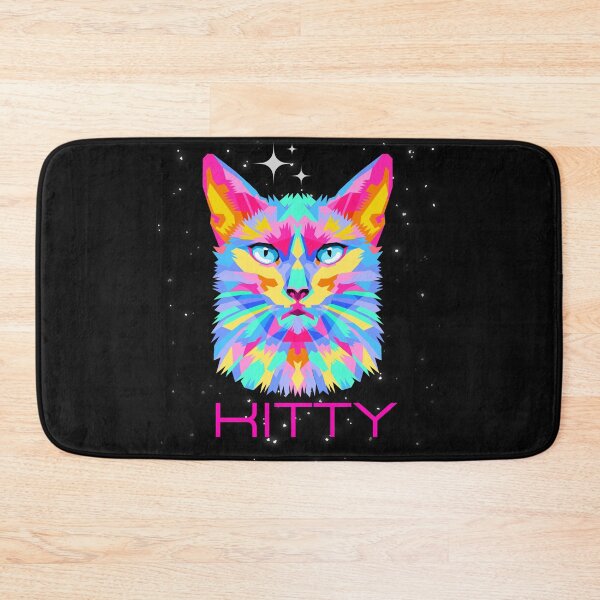 Item preview, kitty abstract art designed and sold by StarDan.