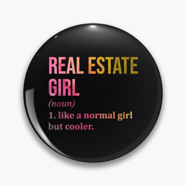 Item preview, Real Estate Girl Definition in Watercolor designed and sold by XCIV.