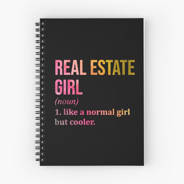 Item preview, Real Estate Girl Definition in Watercolor designed and sold by XCIV.