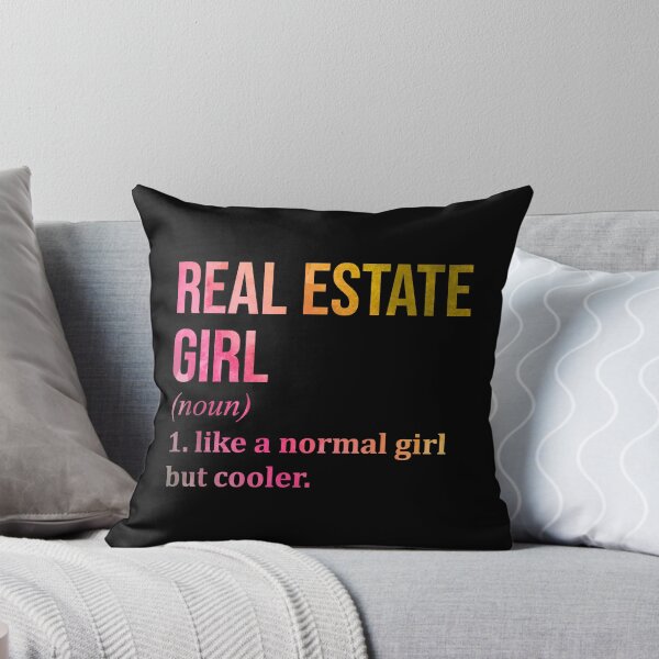 Item preview, Real Estate Girl Definition in Watercolor designed and sold by XCIV.