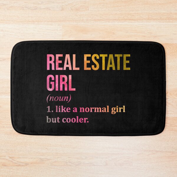 Item preview, Real Estate Girl Definition in Watercolor designed and sold by XCIV.