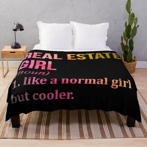 Item preview, Real Estate Girl Definition in Watercolor designed and sold by XCIV.