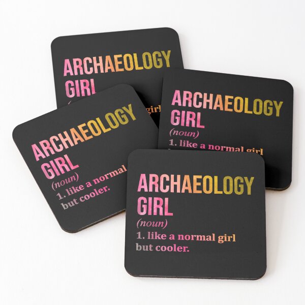 Item preview, Archaeology Girl Definition in Watercolor designed and sold by XCIV.