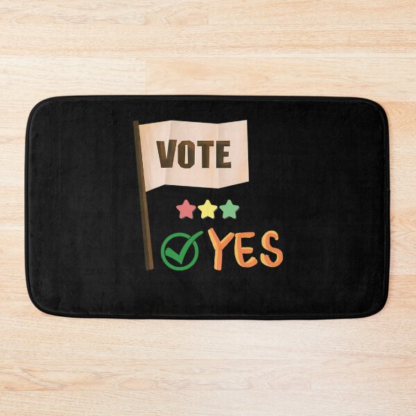 Item preview, Vote YES designed and sold by MeatyCoWard.