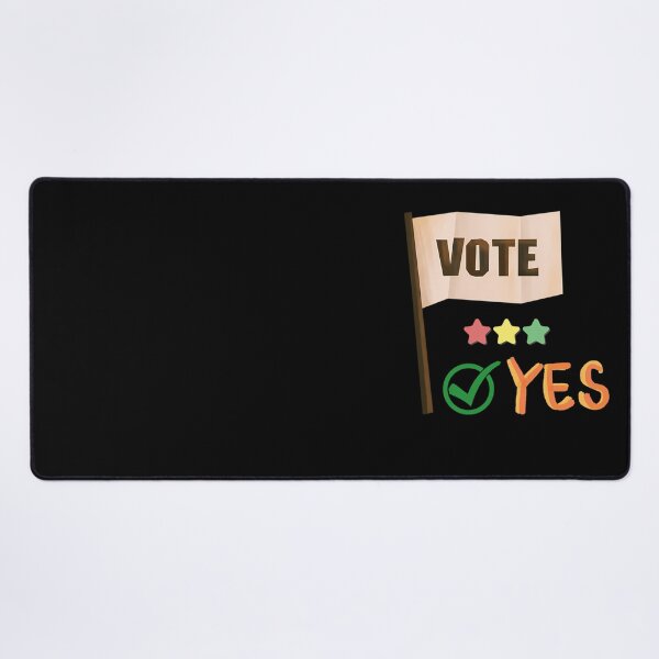 Item preview, Vote YES designed and sold by MeatyCoWard.