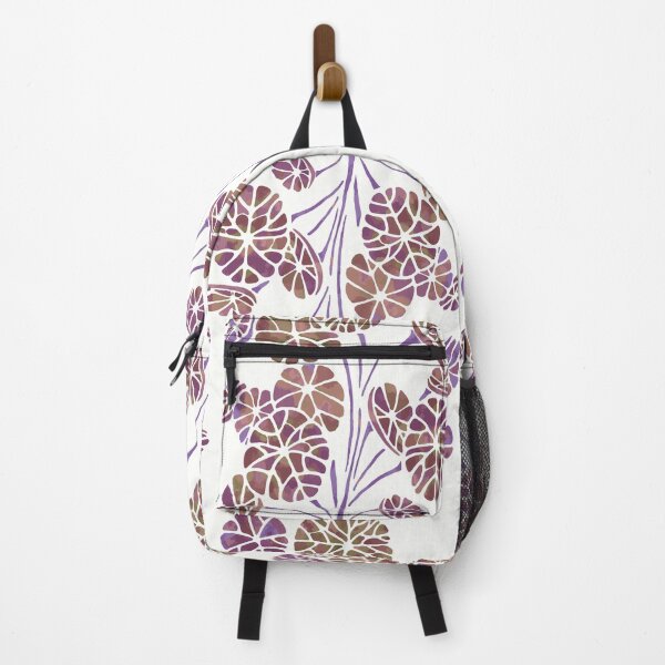 Item preview, Watercolor Stephania Erecta leaves [white-red] designed and sold by Aia UENO design.