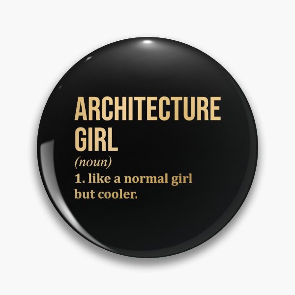 Item preview, Architecture Girl Definition in Gold designed and sold by XCIV.