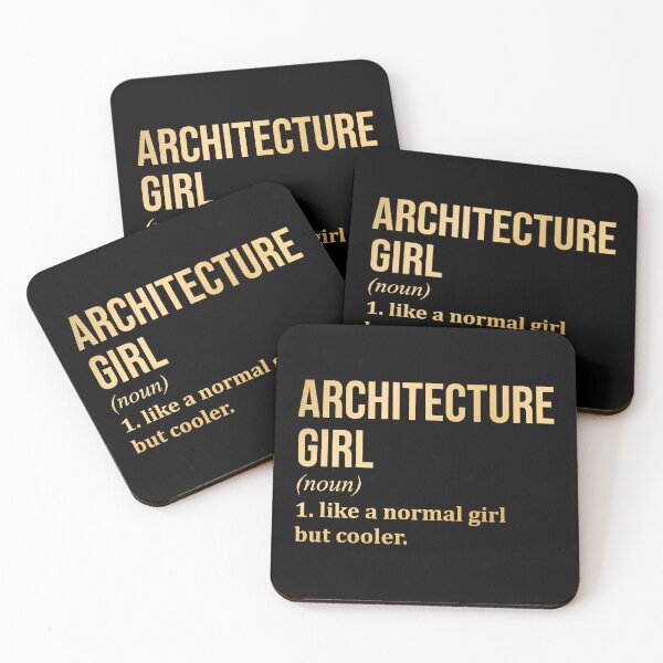Item preview, Architecture Girl Definition in Gold designed and sold by XCIV.
