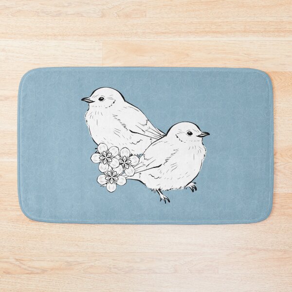 Item preview, Bird Deco - Sky, Snow, Coal designed and sold by Irene Estelle.