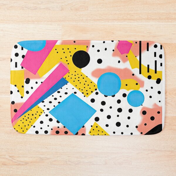 Item preview, Funky 80s and 90s Nostalgia Pop Pattern designed and sold by AeonAcademy.