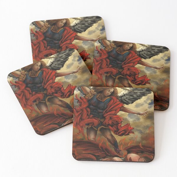Item preview, Saint Michael ArchAngel Painting designed and sold by racetimothy.