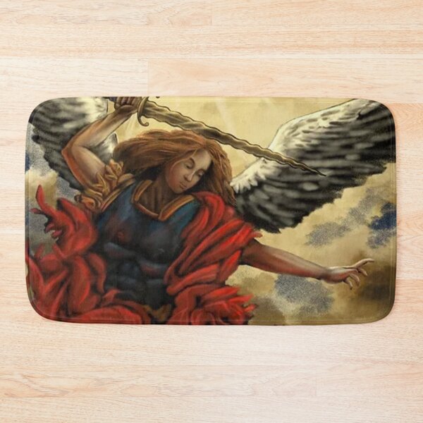 Item preview, Saint Michael ArchAngel Painting designed and sold by racetimothy.