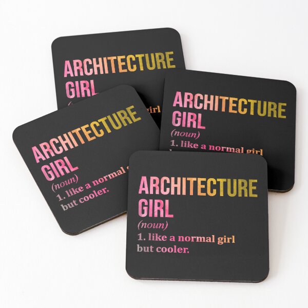 Item preview, Architecture Girl Definition in Watercolor designed and sold by XCIV.