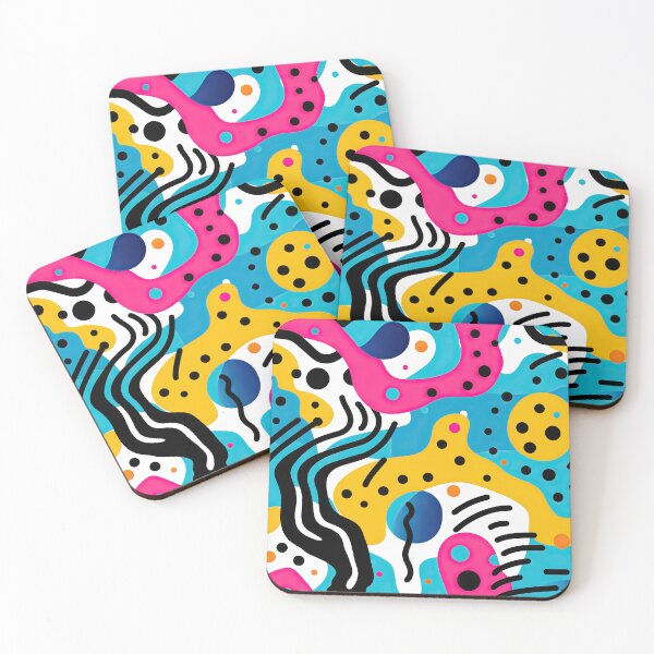 Item preview, Retro 80s and 90s Pop Memphis Pattern designed and sold by AeonAcademy.