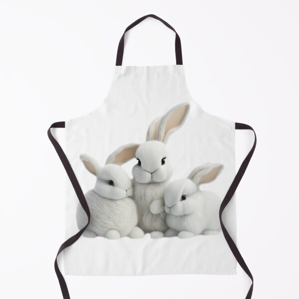 Item preview, Just by looking, you can see the softness and fluffiness of the 3 rabbits. designed and sold by Natcharee.