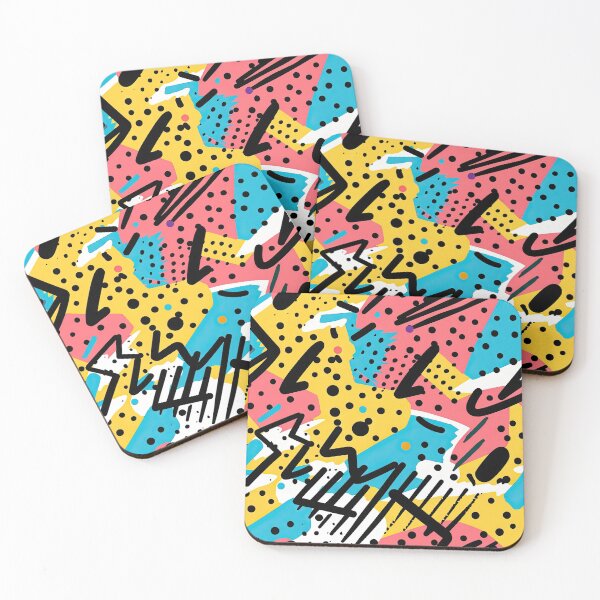Item preview, Retro 80s and 90s Pop Memphis Pattern designed and sold by AeonAcademy.