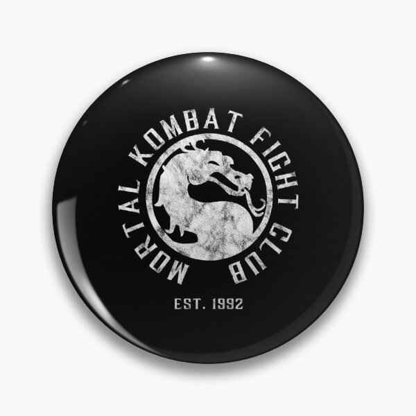 Item preview, Mortal Kombat Fight Club | Mortal Kombat 11 | Distressed White Logo designed and sold by Designercrawfo.