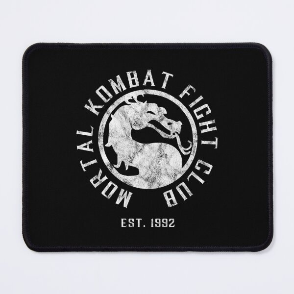 Item preview, Mortal Kombat Fight Club | Mortal Kombat 11 | Distressed White Logo designed and sold by Designercrawfo.