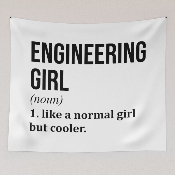 Item preview, Engineering Girl Definition designed and sold by XCIV.