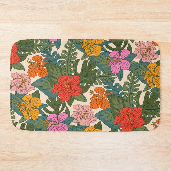 Item preview, Beautiful Hawaiian Floral Pattern designed and sold by Vector Scout Lab.