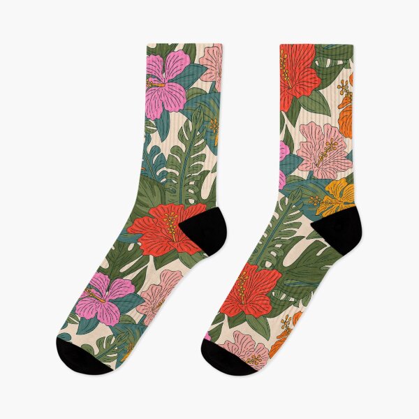 Item preview, Beautiful Hawaiian Floral Pattern designed and sold by Vector Scout Lab.