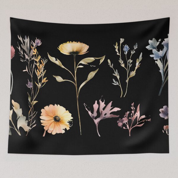 Item preview, Colorful Wild Floral Flower Field designed and sold by EnigmaStitcher.