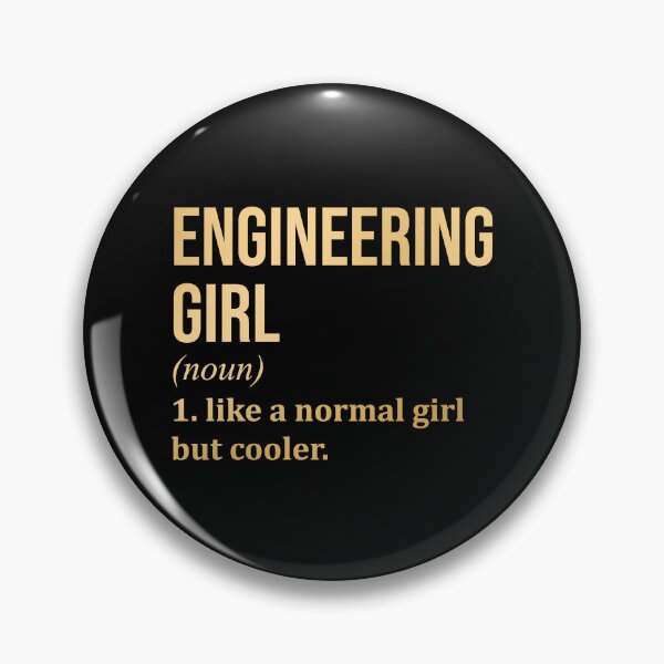 Item preview, Engineering Girl Definition in Gold designed and sold by XCIV.