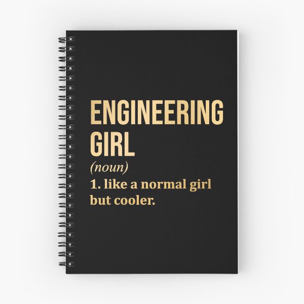 Item preview, Engineering Girl Definition in Gold designed and sold by XCIV.