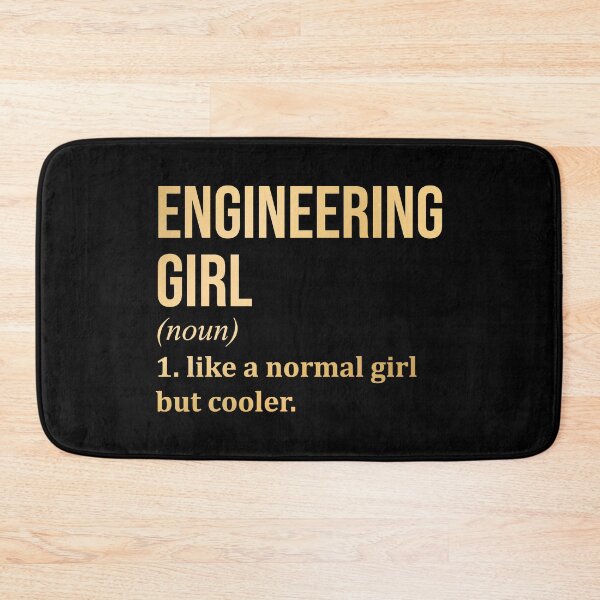 Item preview, Engineering Girl Definition in Gold designed and sold by XCIV.