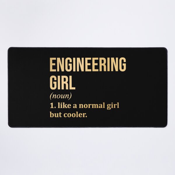 Item preview, Engineering Girl Definition in Gold designed and sold by XCIV.