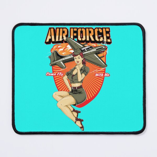 Item preview, Bomber Nose Art pinup girl designed and sold by Gonzales-Brean.