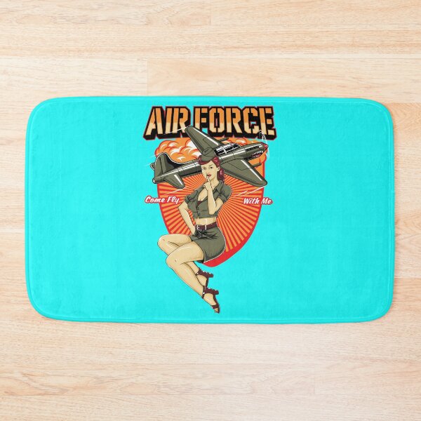 Item preview, Bomber Nose Art pinup girl designed and sold by Gonzales-Brean.