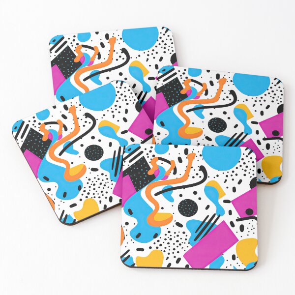 Item preview, Retro 80s and 90s Pop Memphis Pattern designed and sold by AeonAcademy.