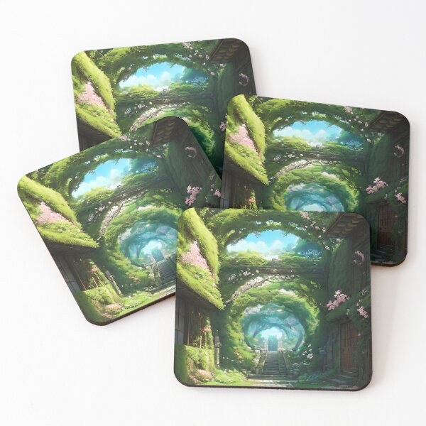 Item preview, Hidden Garden with Path to Ancient Ruin designed and sold by Arkneer.