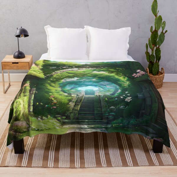Item preview, Hidden Garden with Path to Ancient Ruin designed and sold by Arkneer.