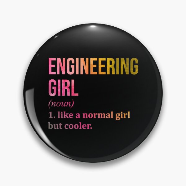 Item preview, Engineering Girl Definition in Watercolor designed and sold by XCIV.
