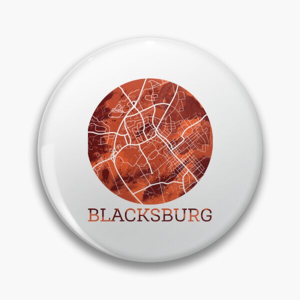 Item preview, Best Boys Girls Blacksburg Map Maroon And Orange Cute Photographic designed and sold by nhanhkhonghetso.