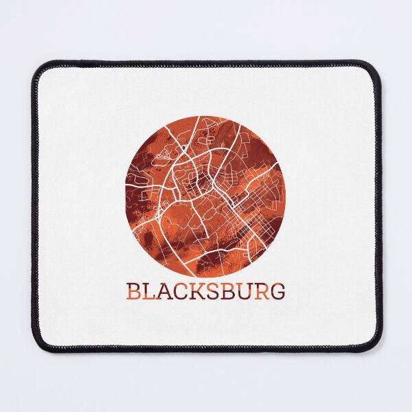Item preview, Best Boys Girls Blacksburg Map Maroon And Orange Cute Photographic designed and sold by nhanhkhonghetso.