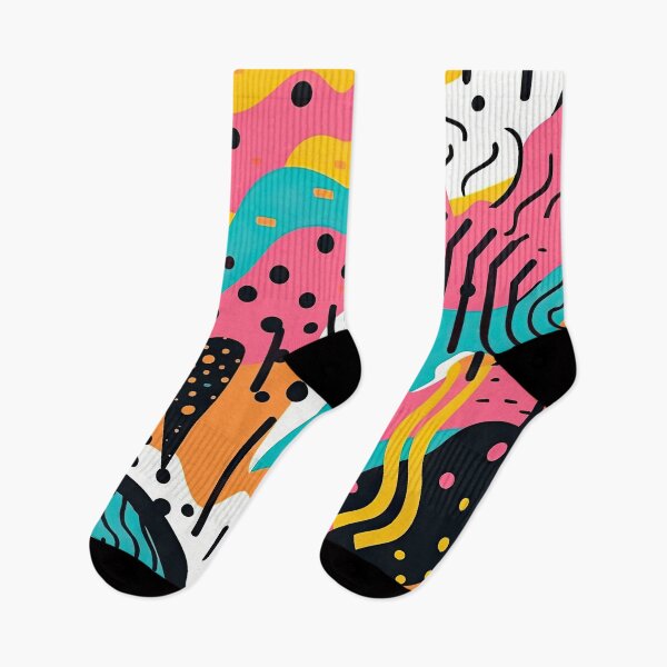 Item preview, Retro 80s and 90s Pop Memphis Pattern designed and sold by AeonAcademy.